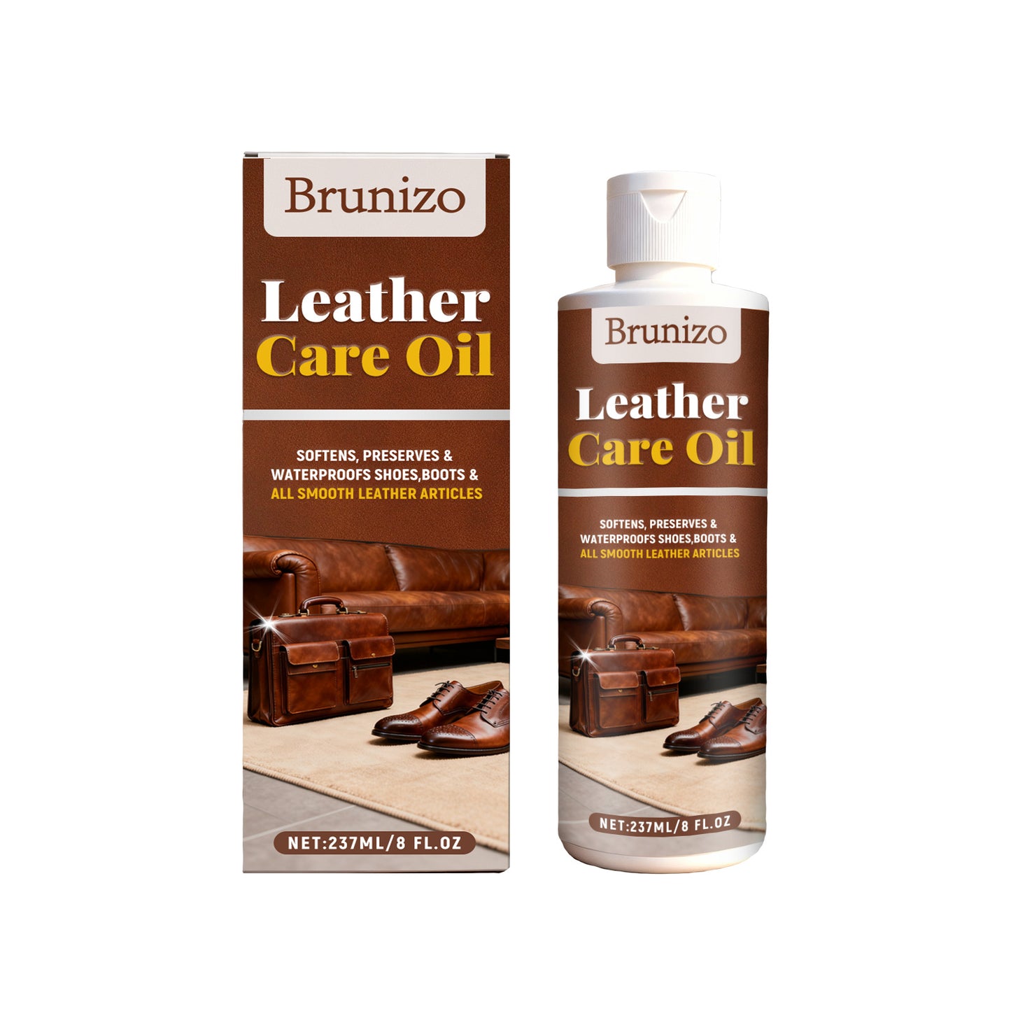 Professional Leather Cleaner - Multi-Surface Formula