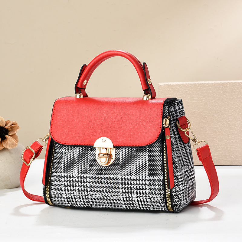 Envelope Style PU Leather Shoulder Bag - Women's Fashion Tote