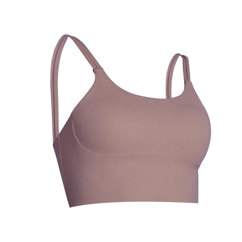 Women's Shockproof Yoga Sports Bra - Seamless Fitness Vest