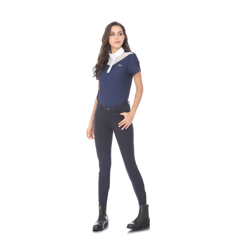 Full Silicone Horse Riding Breeches - Breathable Equestrian Pants