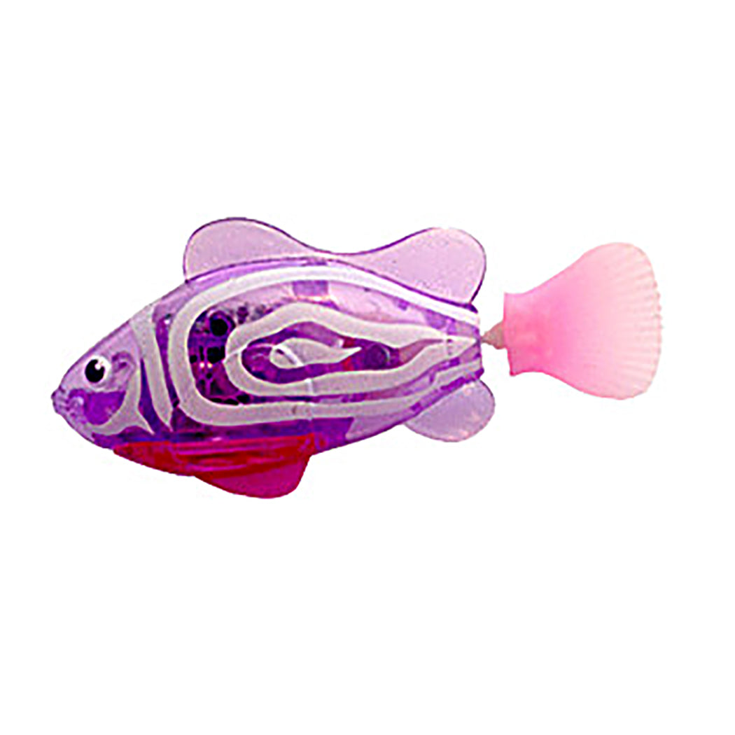 LED Electric Swimming Fish Toy – Interactive Light-Up Cat & Kids Bath Toy