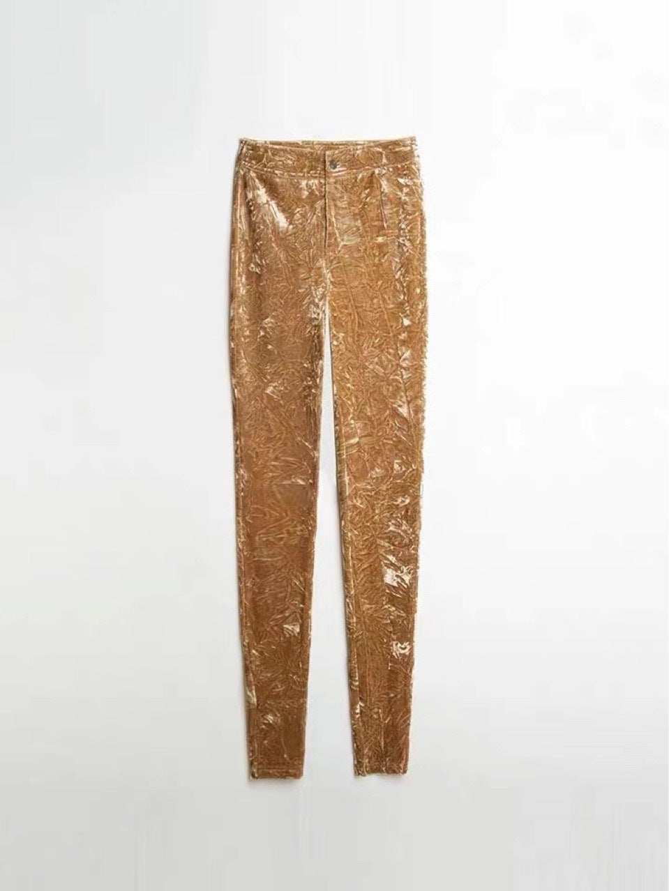 High Waist Elastic Slim Trousers - Women's Narrow Feet Pencil Pants