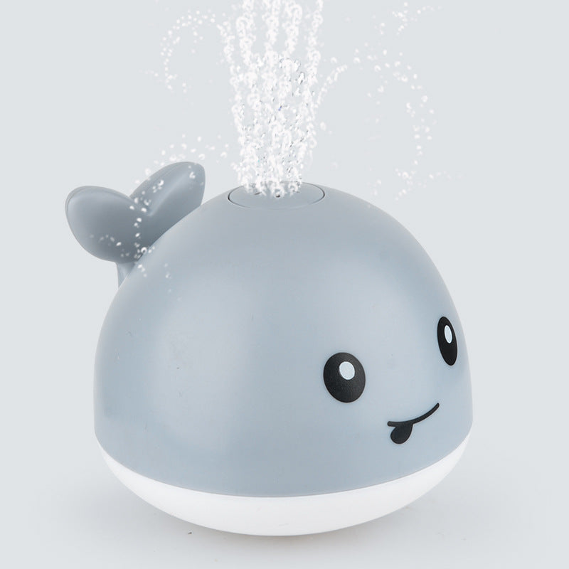 Baby Bath Whale Toy - Electric Water Spray with Lights & Music for Bathtub Fun