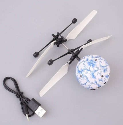 LED Infrared Induction Flying Ball Toy - Magic Hover Ball with USB Charging