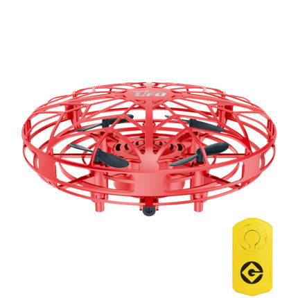 UFO Mini Drone - Infrared Sensing Flying Helicopter with Hand Control & USB Charging