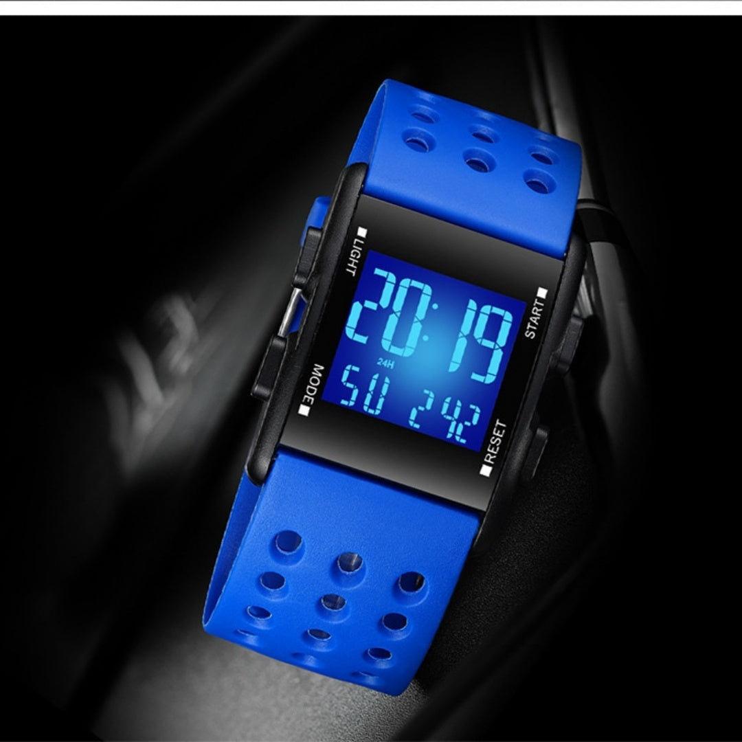 Luminous Waterproof Digital Watch - Cool LED Display Watch