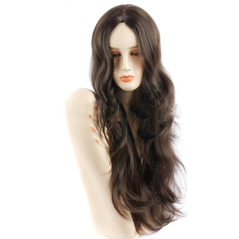 Long Synthetic Fiber Wig - 26 Inch Heat Resistant