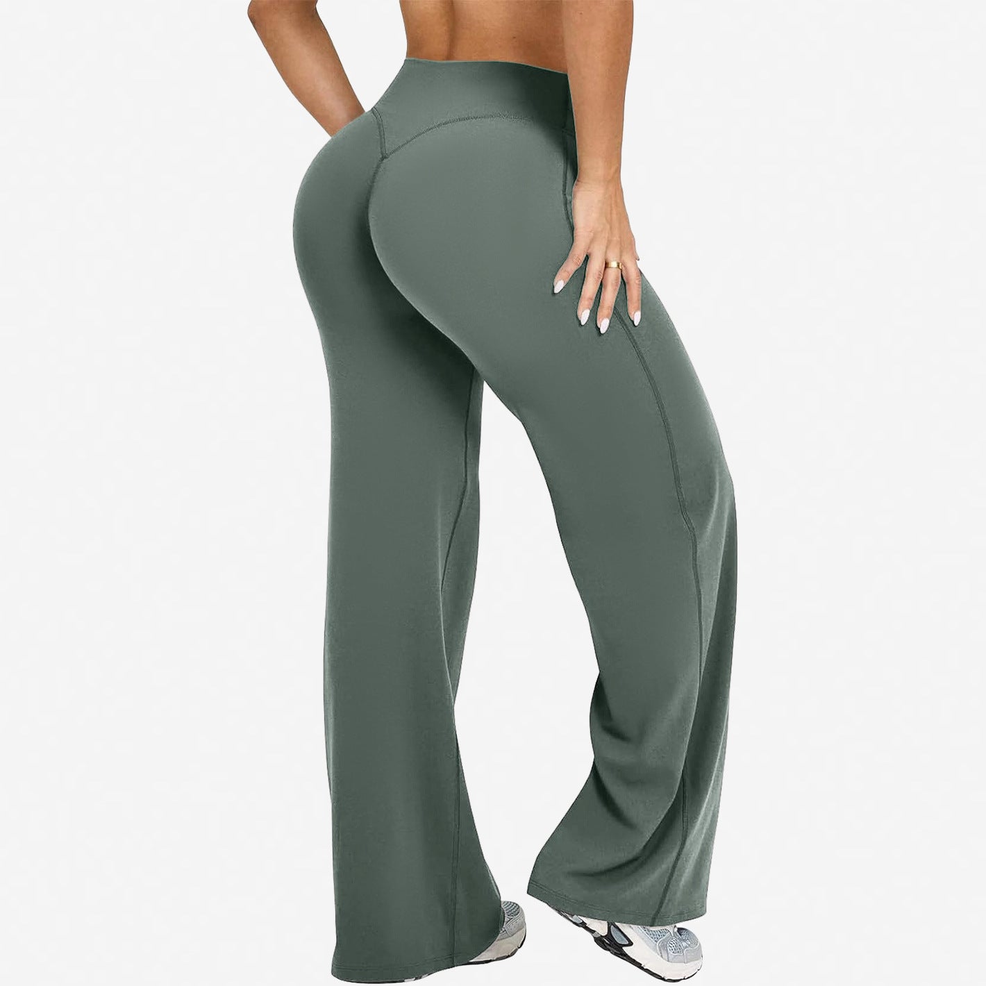 Women's Quick-Dry Stretch Yoga Pants - High-Performance Activewear