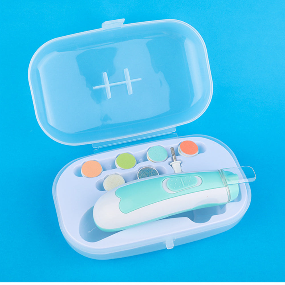 Electric Baby Nail Trimmer Set - Safe Nail Care for Newborns & Toddlers