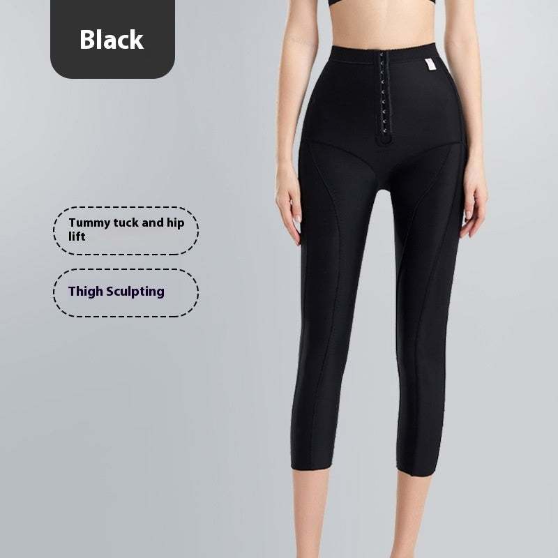 High Waist Shaping Compression Shorts - Hip Lift Shapewear