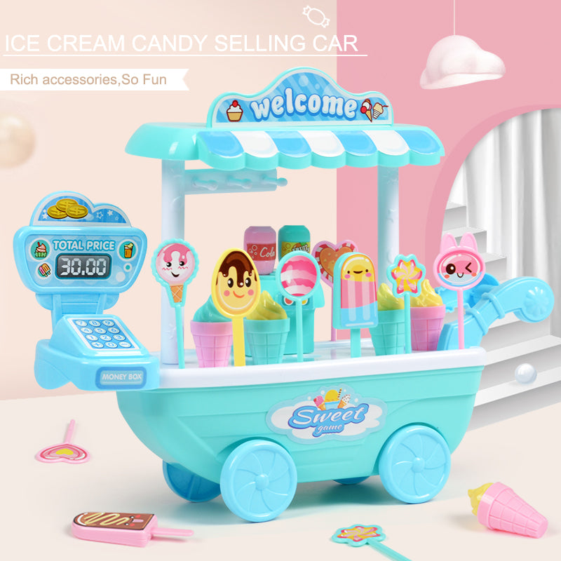 DIY Mini Cash Register Role-Play Educational Toy for Kids