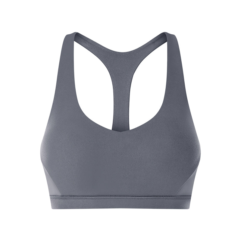 Women's Sports Bra - U-Shaped Wireless with Sponge Pad