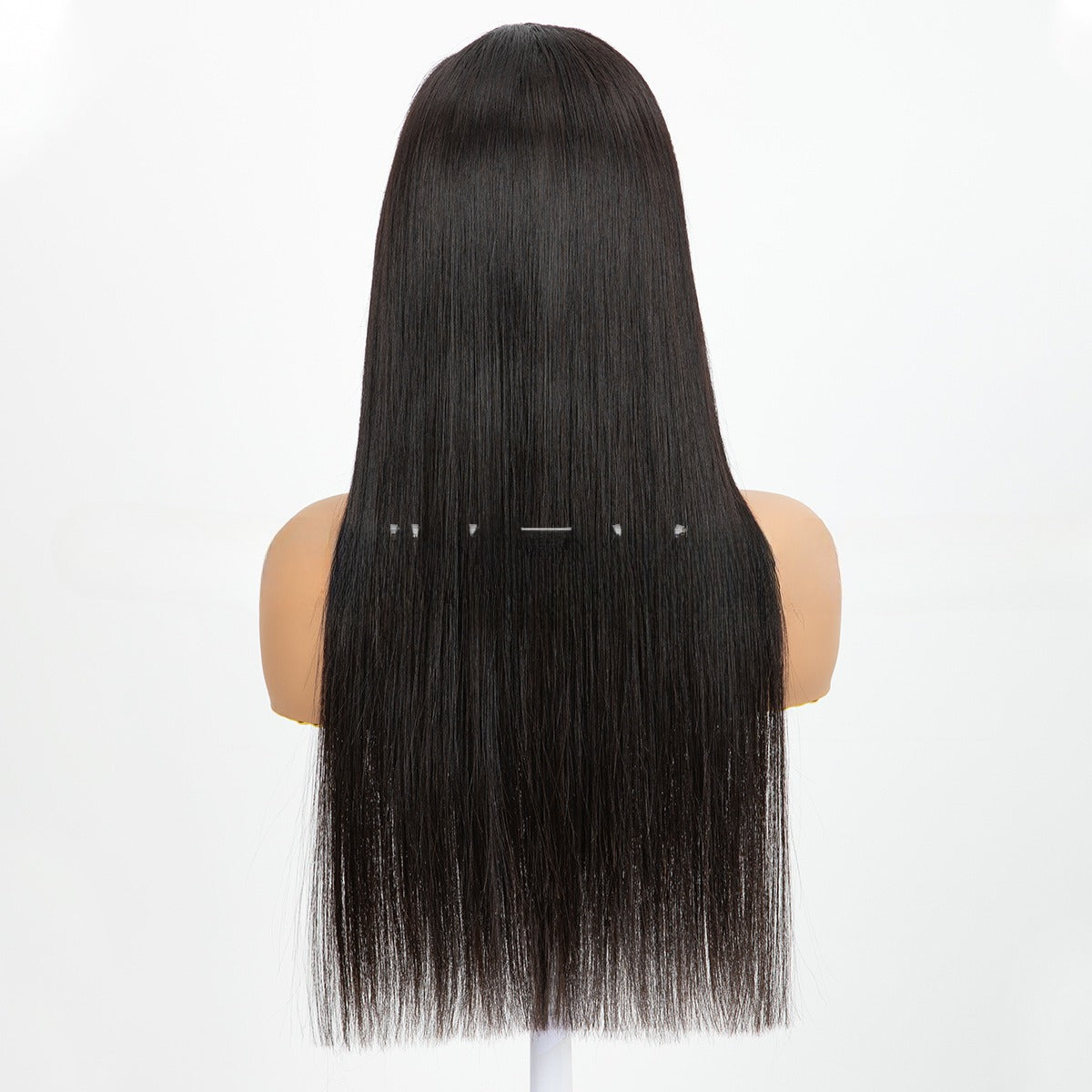 Long Straight Lace Front Wig - Double Weft Synthetic Hair