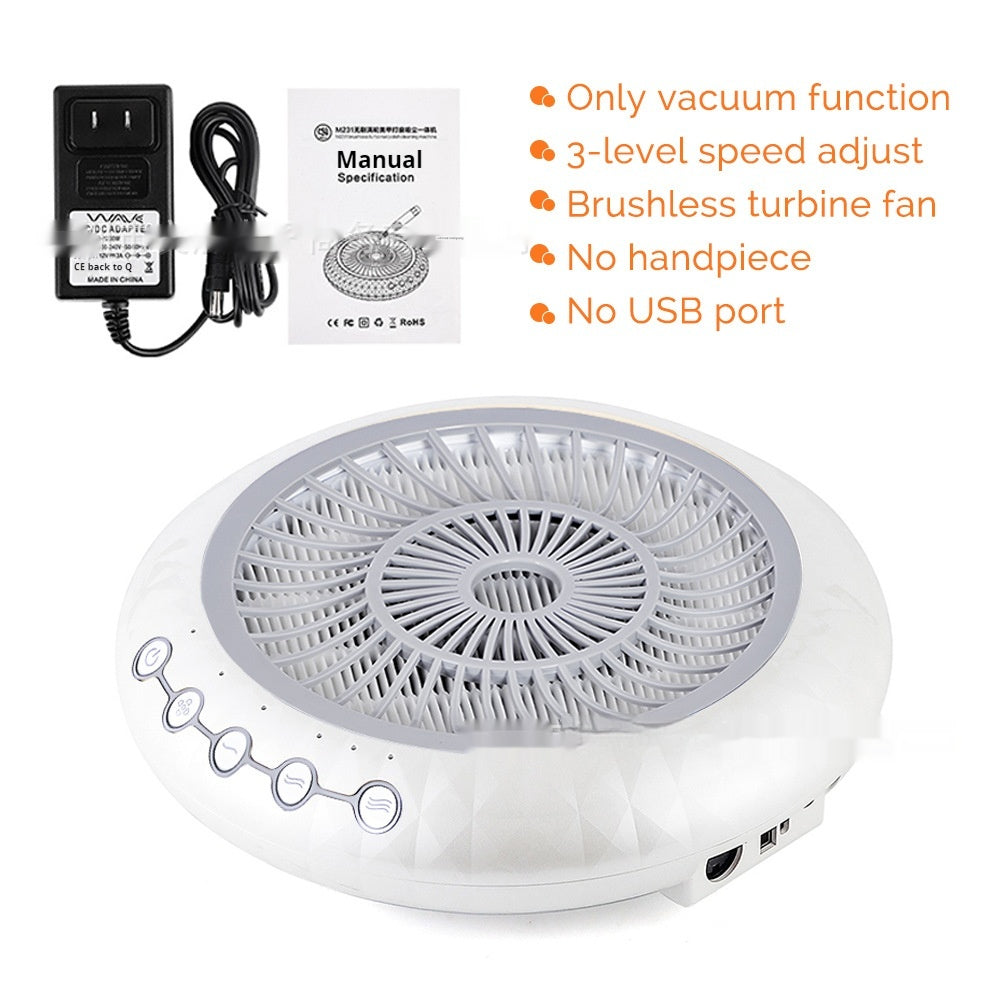 Nail Dust Remover - Low Noise Turbofan Nail Drill Vacuum Cleaner