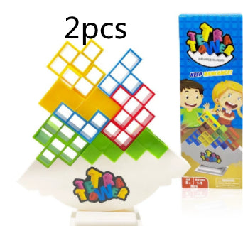Balance Stacking Game - Educational Tower Building Blocks for Kids & Adults