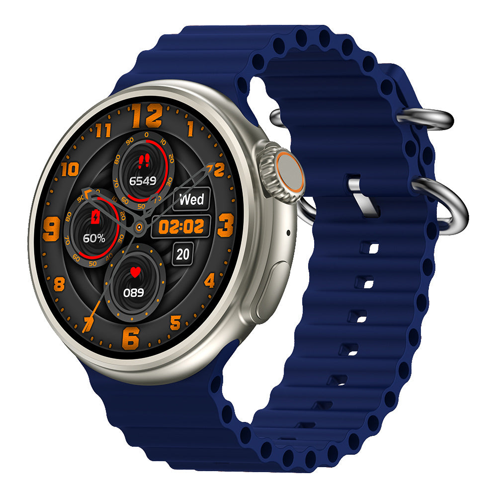 Unisex AMOLED Smartwatch | Heart Rate, Blood Oxygen, NFC & Bluetooth Calling