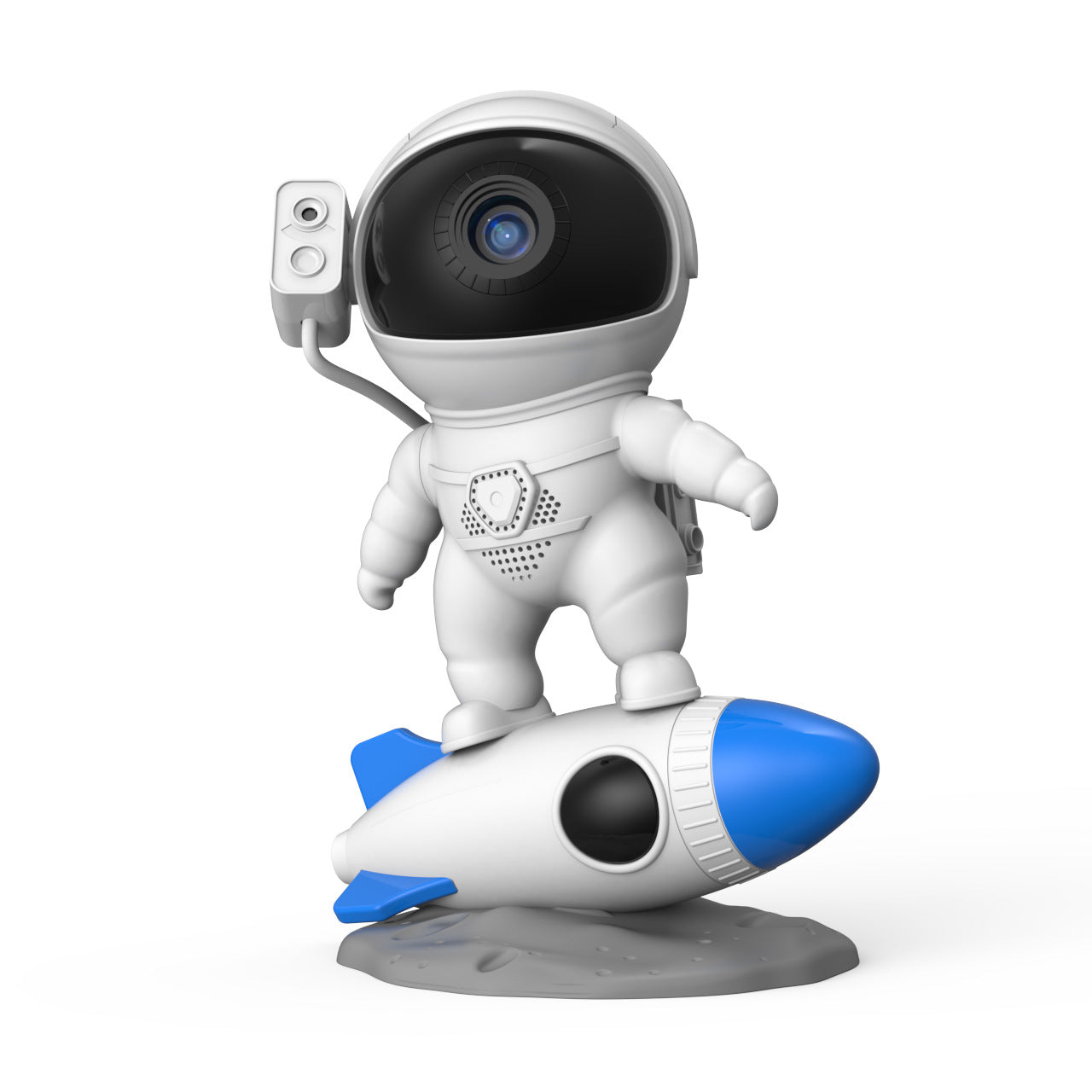 Rocket Astronaut Galaxy Starry Sky Projector Lamp