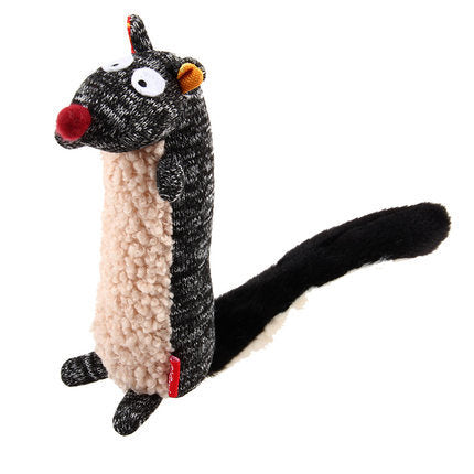 Plush Pet Toy with Sound - Soft Squeaky Toys for Dogs & Cats