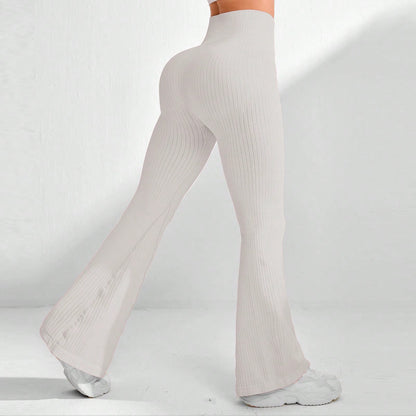 Women's High-Waist Fitness Pants - Moisture-Wicking Activewear