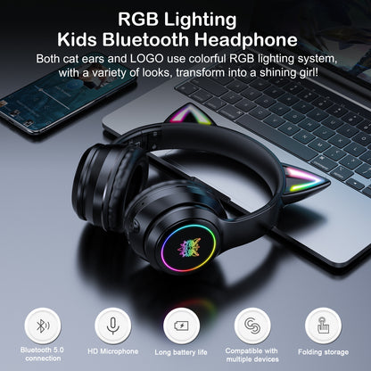 ONIKUMA B90 Bluetooth Gaming Headset with RGB Lighting