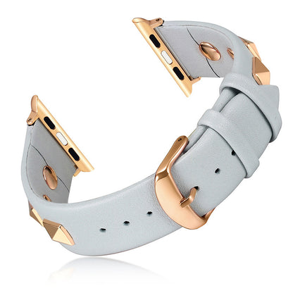 Premium Leather Apple Watch Strap - Multiple Colors & Sizes