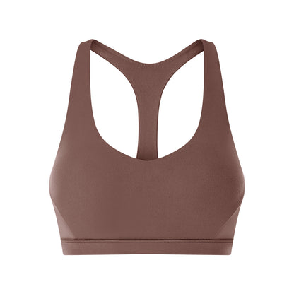 Women's Sports Bra - U-Shaped Wireless with Sponge Pad