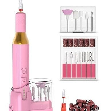 Electric Nail Drill - USB Rechargeable Portable Manicure Machine