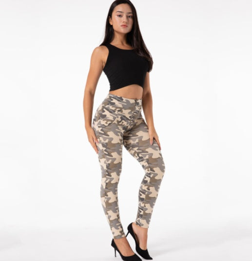 Peach Shape Yoga Pants - High-Waist Hip-Lifting Sports Leggings
