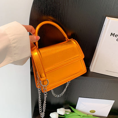 Women's Retro Crossbody Bag - Vegan Leather Shoulder Handbag