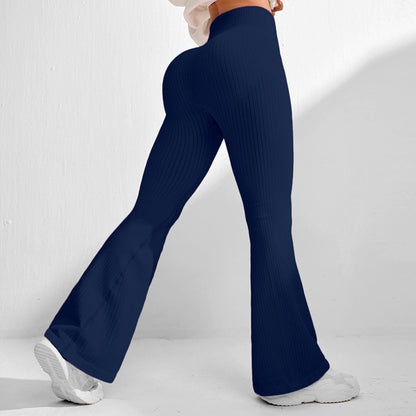 Women's High-Waist Fitness Pants - Moisture-Wicking Activewear