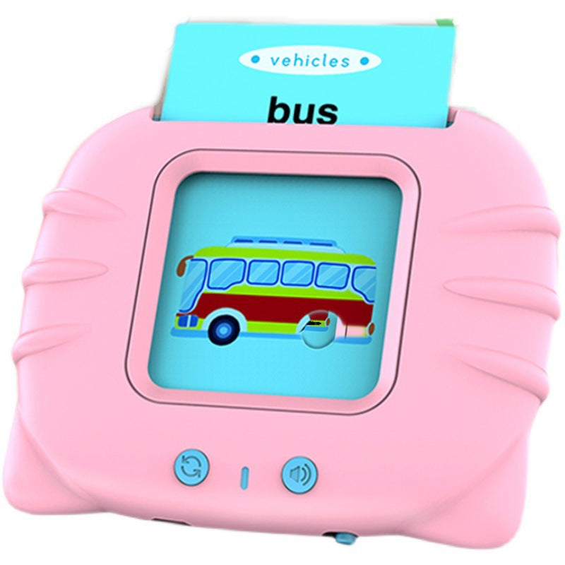 Bilingual Flashcard Learning Machine for Kids – Early Education Story & Word Card Reader