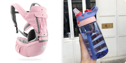 Multi-Functional Baby Hip Seat Carrier - Ergonomic Waist Stool for Infants