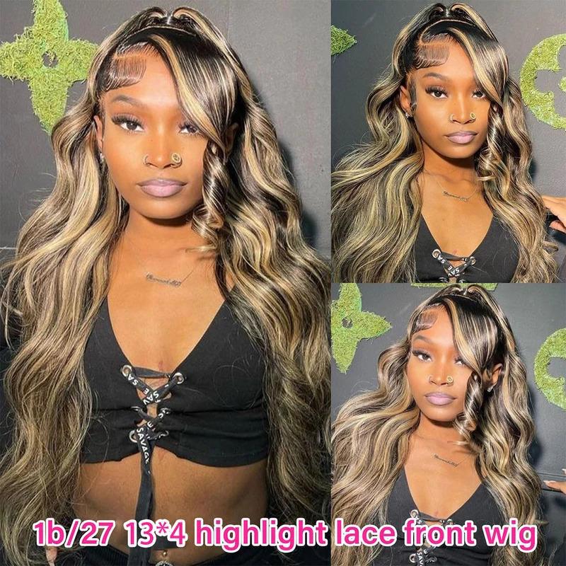13x4 Body Wave Lace Front Human Hair Wig - Natural Wave Texture