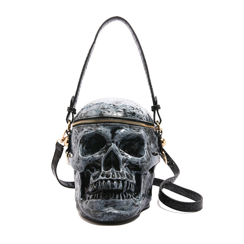 Unisex Novelty Crossbody Shoulder Bag - PU Leather Statement Bag with Adjustable Strap