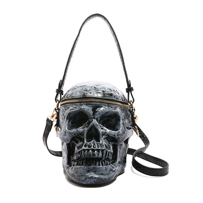 Unisex Novelty Crossbody Shoulder Bag - PU Leather Statement Bag with Adjustable Strap
