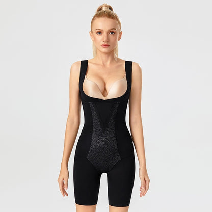 Seamless Shapewear Bodysuit - Full Body Shaping Jumpsuit