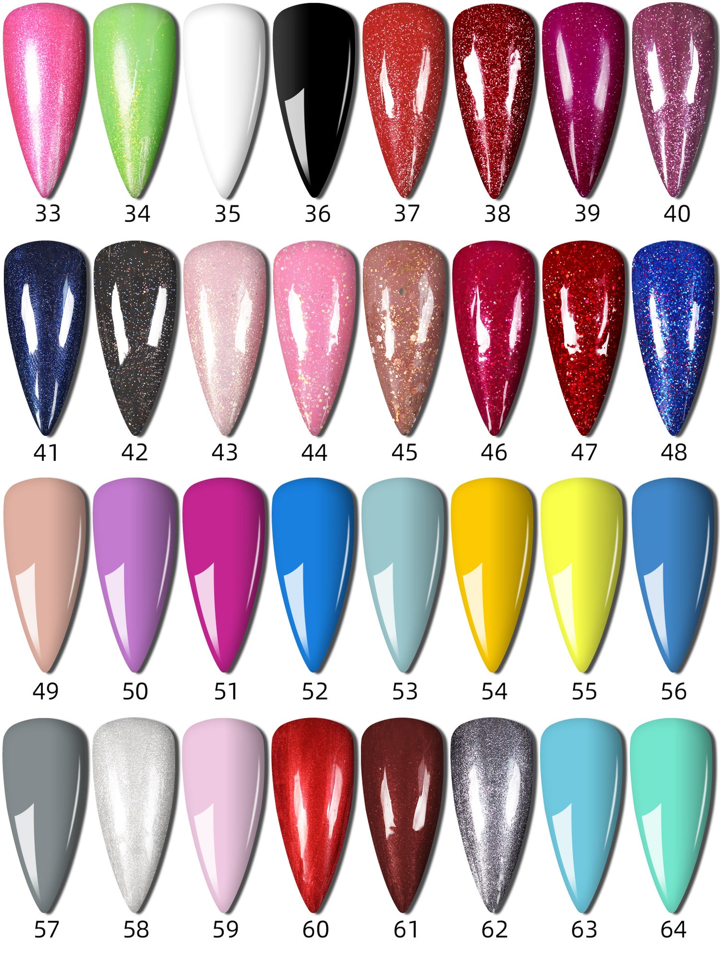 Nail Tool Set for Beginners - Complete Home Manicure Kit with UV/LED Lamp