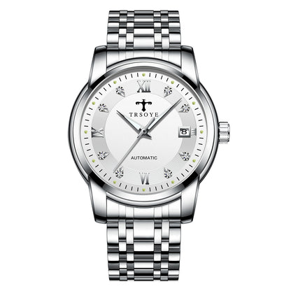 Men's Automatic Mechanical Watch | 40mm Dial | 30m Water Resistant | Luminous | Stainless Steel | 6 Colorways