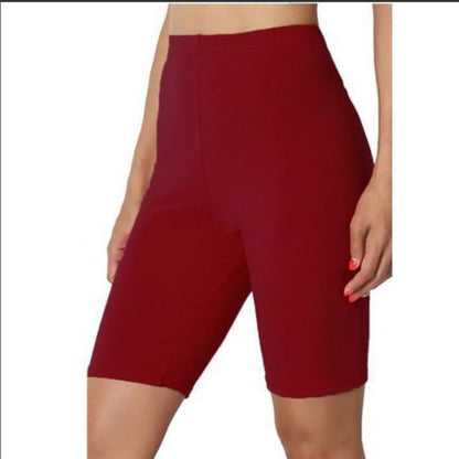 Women's High-Waisted Yoga Leggings - Cotton Blend Anti-Exposure Athletic Pants