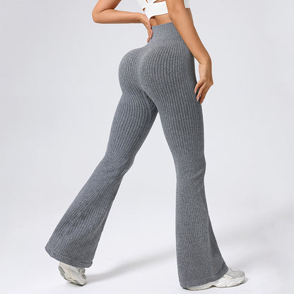 Women's High-Waist Fitness Pants - Moisture-Wicking Activewear