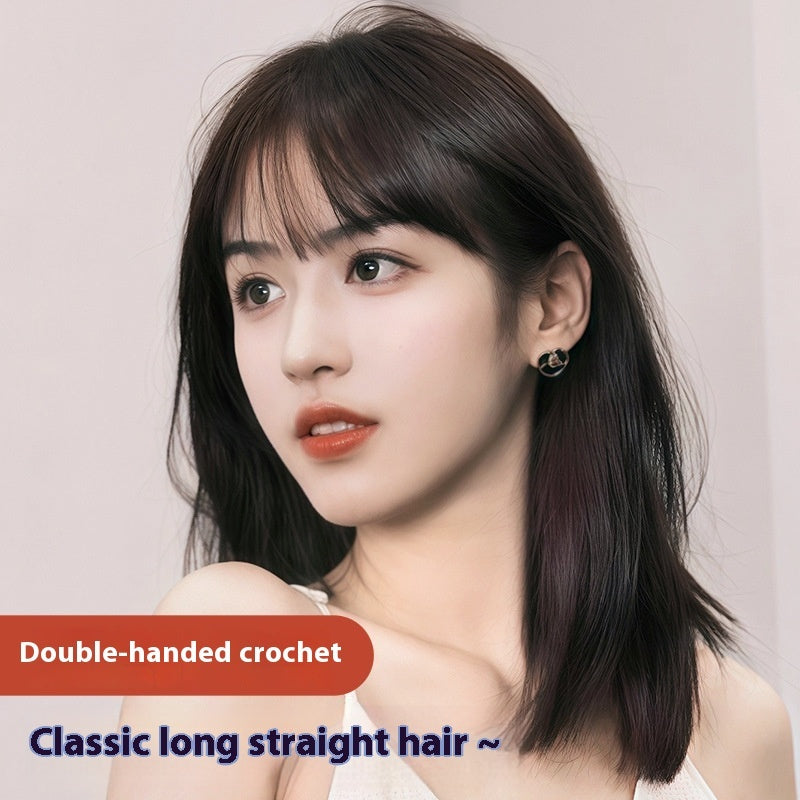 Hand-Woven Silk Top Closure Human Hair Topper - Real Hair