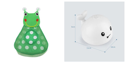 Baby Bath Whale Toy - Electric Water Spray with Lights & Music for Bathtub Fun