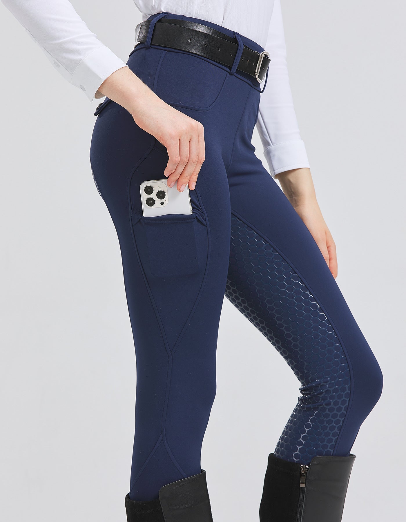 Women's High-Waist Quick-Drying Athletic Pants - Stretch Performance