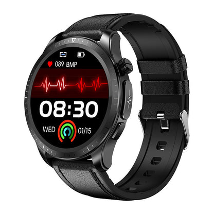 E420 Smart Watch for Women - Heart Rate Temperature Blood Oxygen ECG Monitor