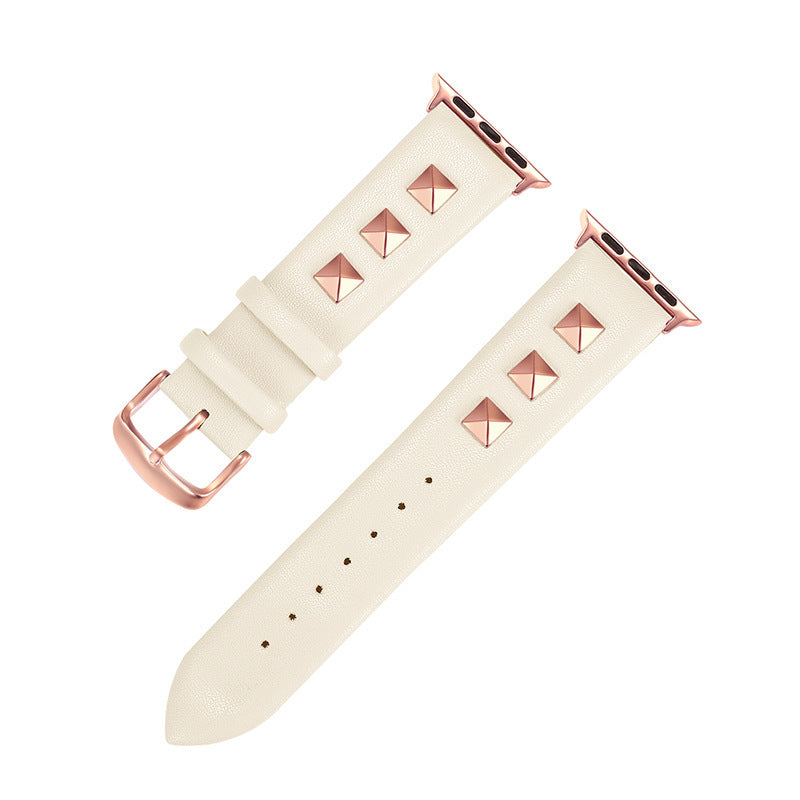 Premium Leather Apple Watch Strap - Multiple Colors & Sizes