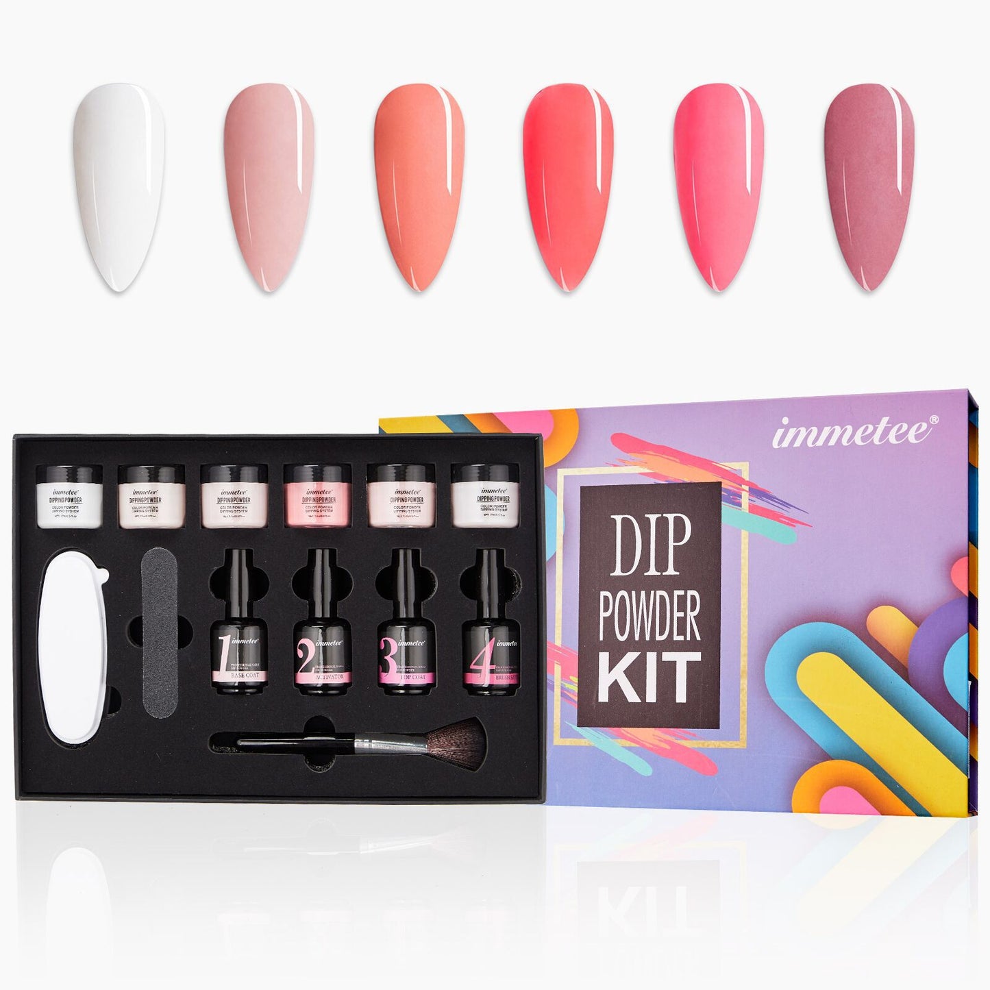 Enhanced Nail Polish Gel - Long-Lasting Light Therapy Formula