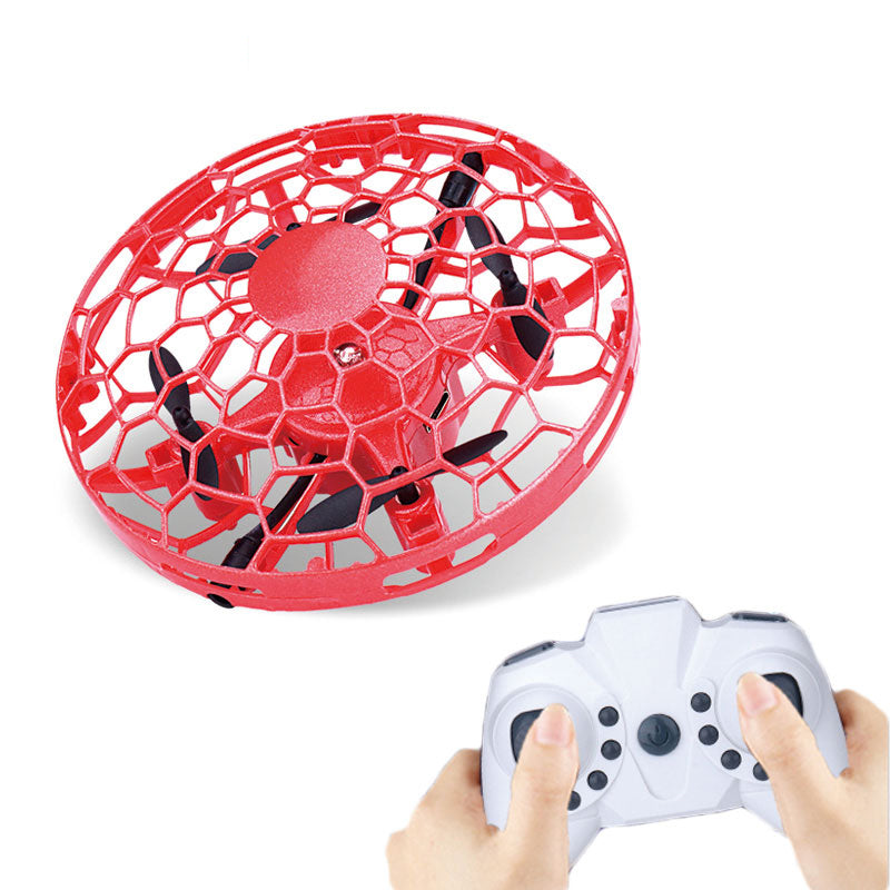 UFO Mini Drone - Infrared Sensing Flying Helicopter with Hand Control & USB Charging
