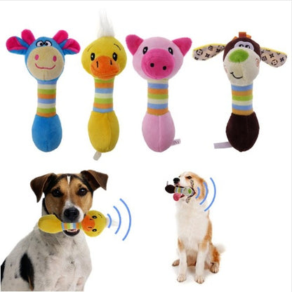 Cute Pet Chew Squeaker Toy for Dogs and Cats