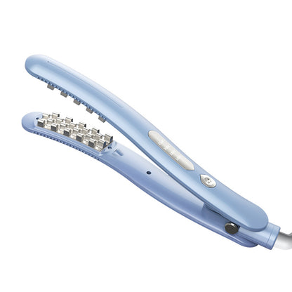 Mini Corn Hair Curler & Straightener | LC103 Crimper for Volume & Waves | EU/US/UK Plug
