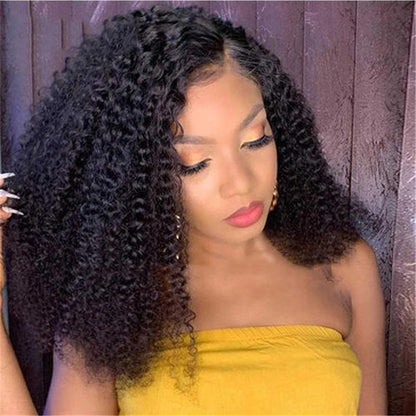Brazilian Virgin Remy Human Hair BOB Wig - Kinky Curly Short Style